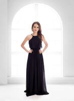 Abendkleid mit Neckholder Ausschnitt Bodenlag R1323