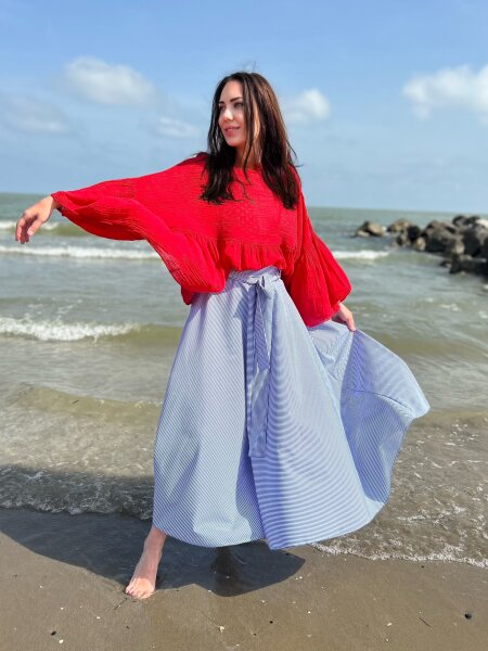 Musselin Bluse A6508