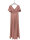 A Linien Abendkleid mit Flügelärmeln R8318